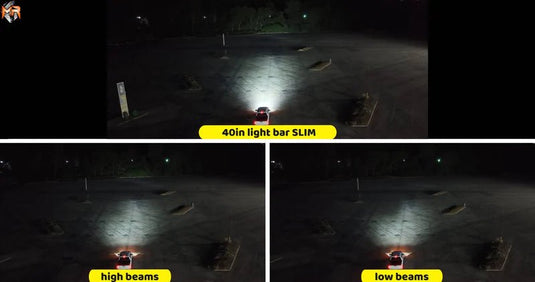 2024+ Ford F150 40in Light Bar - SLIM - FSPE