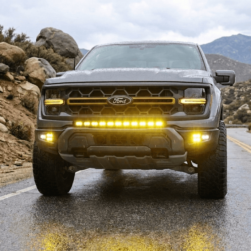 Load image into Gallery viewer, 2024+ Ford F150 Tremor Modular Bumper Fog Light Kit - FSPE
