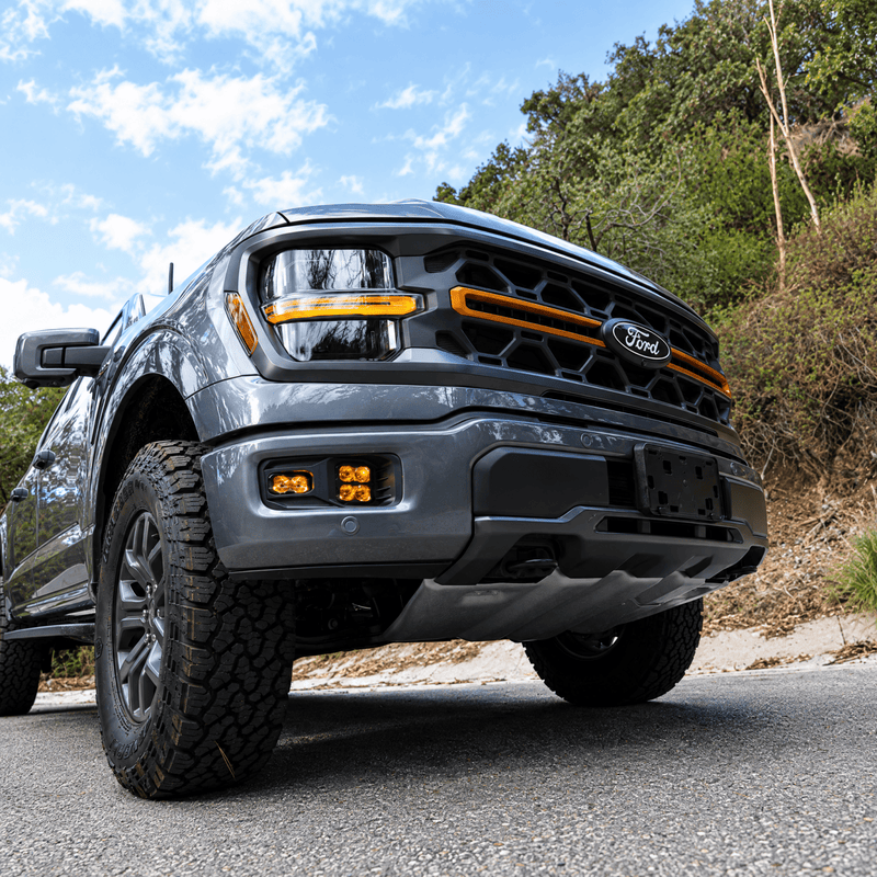 Load image into Gallery viewer, 2024+ Ford F150 Tremor Standard Bumper Fog Light Kit - FSPE
