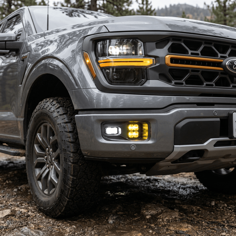 Load image into Gallery viewer, 2024+ Ford F150 Tremor Standard Bumper Fog Light Kit - FSPE
