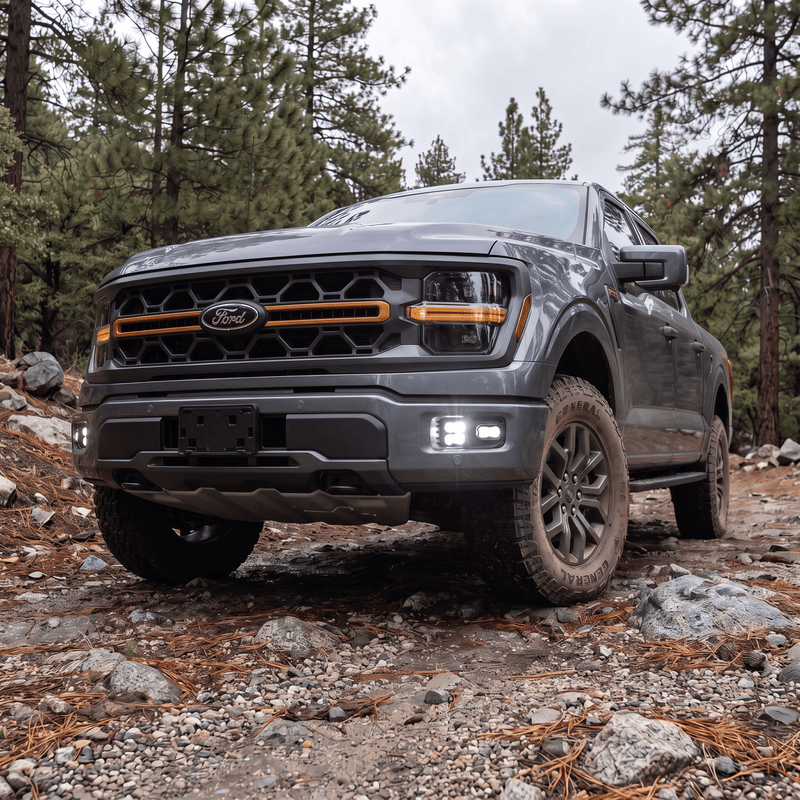 Load image into Gallery viewer, 2024+ Ford F150 Tremor Standard Bumper Fog Light Kit - FSPE
