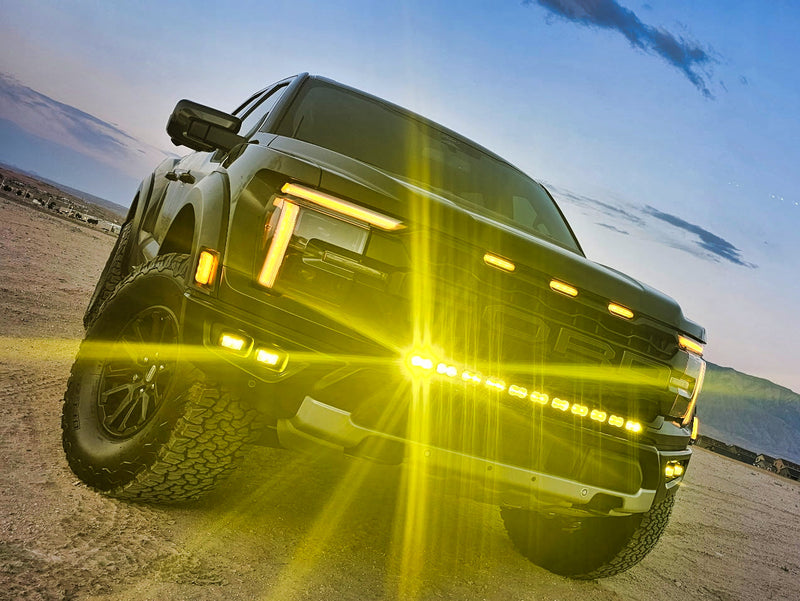Load image into Gallery viewer, 2024+ Ford F150 Raptor Gen 3 Refresh Standard Bumper 40in Light Bar - PRO
