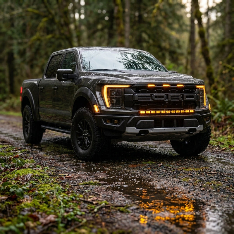 Load image into Gallery viewer, 2024+ Ford F150 Raptor Gen 3 Refresh Standard Bumper 40in Light Bar - PRO
