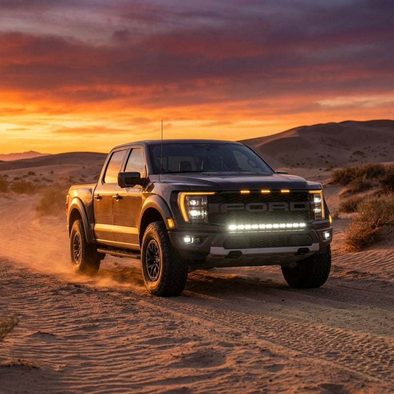 Load image into Gallery viewer, 2024+ Ford F150 Raptor Gen 3 Refresh Standard Bumper 40in Light Bar - PRO
