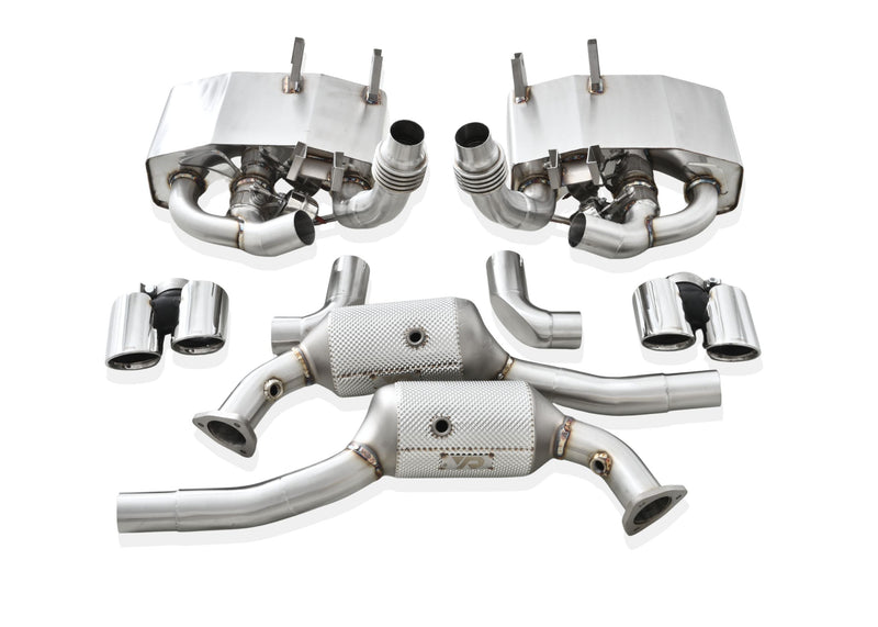 Load image into Gallery viewer, Porsche 997.1 Carrera Exhaust Mufflers &amp; Race Headers
