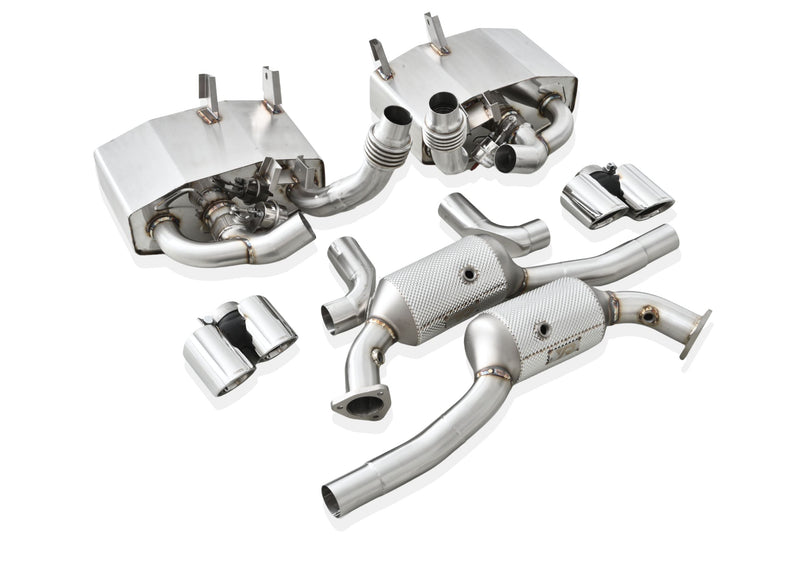 Load image into Gallery viewer, Porsche 997.1 Carrera Exhaust Mufflers &amp; Race Headers

