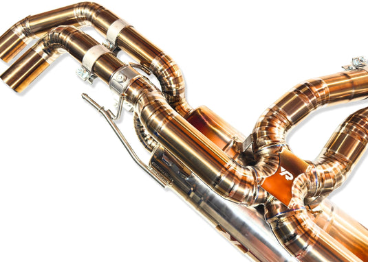 Audi RSQ8 Exhaust VANTA Edition Valved Catback Doulbe X-pipe 3''