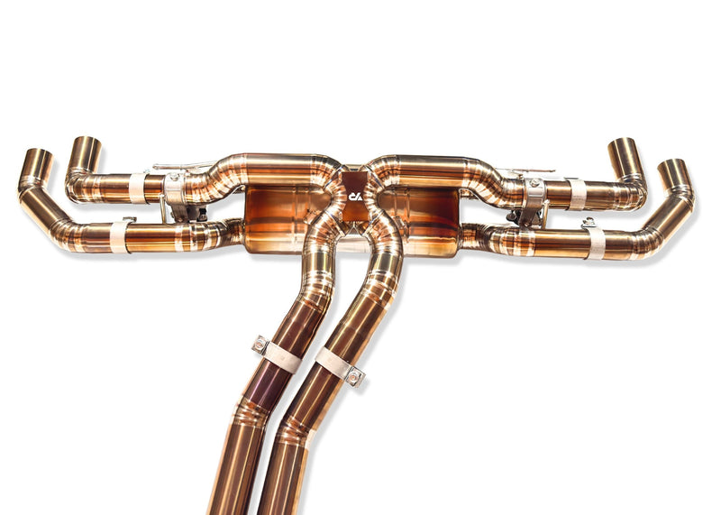 Load image into Gallery viewer, Audi RSQ8 Exhaust VANTA Edition Valved Catback Doulbe X-pipe 3''
