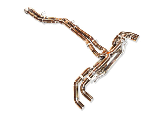 Audi RSQ8 Exhaust VANTA Edition Valved Catback Doulbe X-pipe 3''