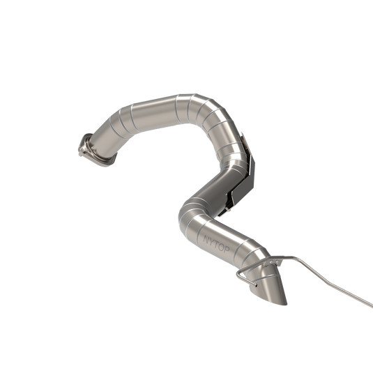 2024-Current Lexus GX550/Toyota Land Cruiser Titanium Axle Dump Exhaust - FSPE