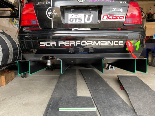 Custom Rear Diffuser to Your Specs - SHIPS FREE to lower 48 US