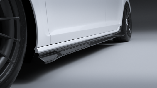 VW Golf GTI & Golf R Mk7 & Mk7.5 (2015-2021) EVO-1 Side Skirts