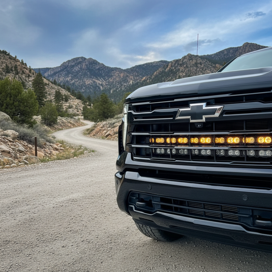 Chevrolet Silverado 2500/3500HD Single 40in Light Bar (2020-2026) - PRO