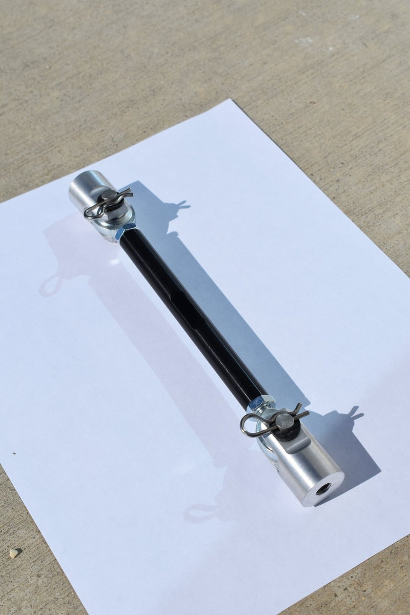 Load image into Gallery viewer, Adjustable Splitter Support Rods (PAIR) - BLACK - FSPE
