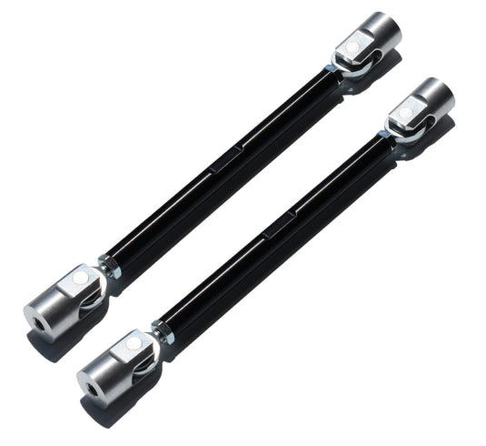 Adjustable Splitter Support Rods (PAIR) - BLACK - FSPE