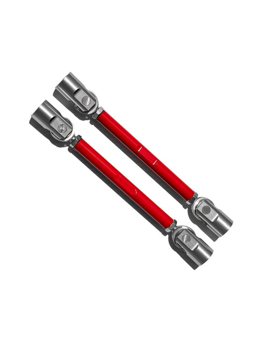 Adjustable Splitter Support Rods (PAIR) - RED - FSPE