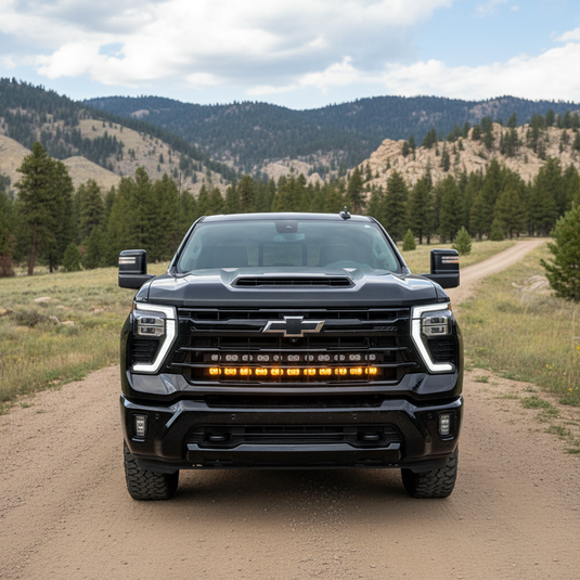 Chevrolet Silverado 2500/3500HD Single 40in Light Bar (2020-2026) - PRO