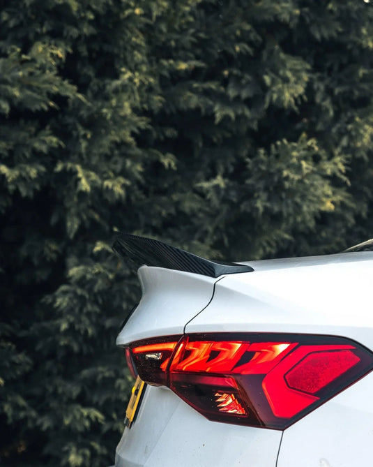 Audi A3, S3, & RS3 (2022+, 8Y) Carbon Fiber Ducktail Rear Spoiler - FSPE