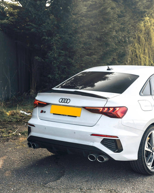 Audi A3, S3, & RS3 (2022+, 8Y) Carbon Fiber Ducktail Rear Spoiler - FSPE