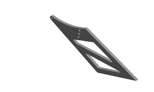 Audi R8 (2006 - 2012) Wing Uprights for APR GTC - 500 Wing (PAIR) - FSPE