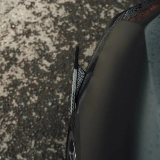 Audi R8 4S (2016 - 24) Carbon Fiber Rear Bumper Canards - FSPE