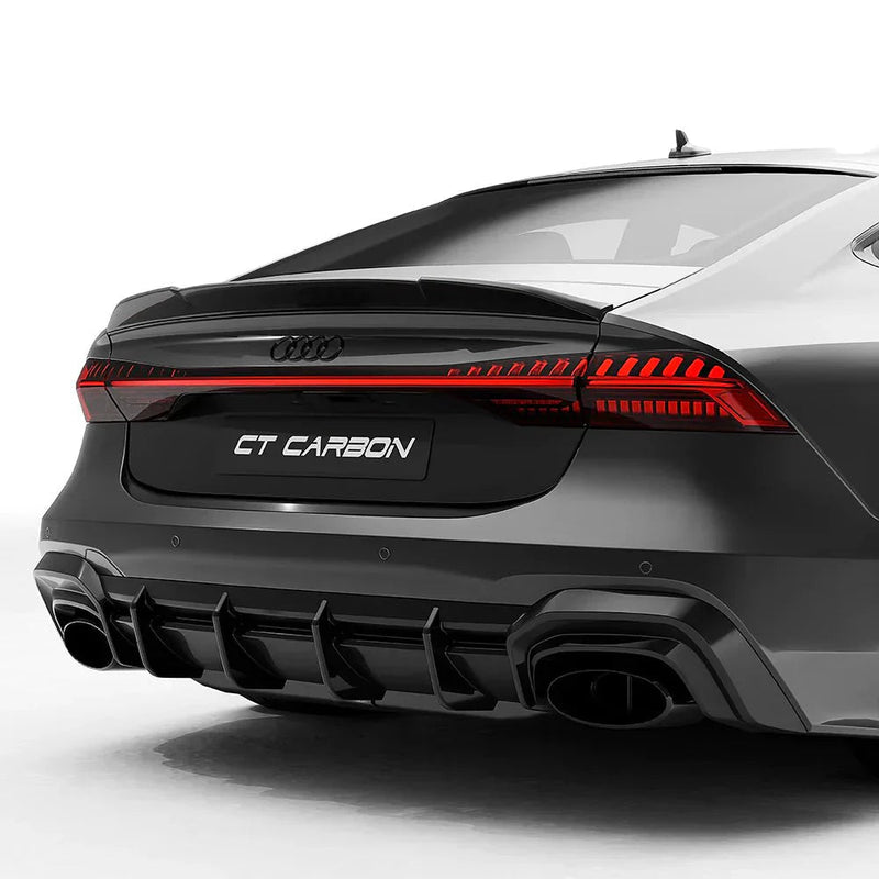 Load image into Gallery viewer, Audi RS7 (2021+, C8) Carbon Fiber Rear Spoiler - FSPE

