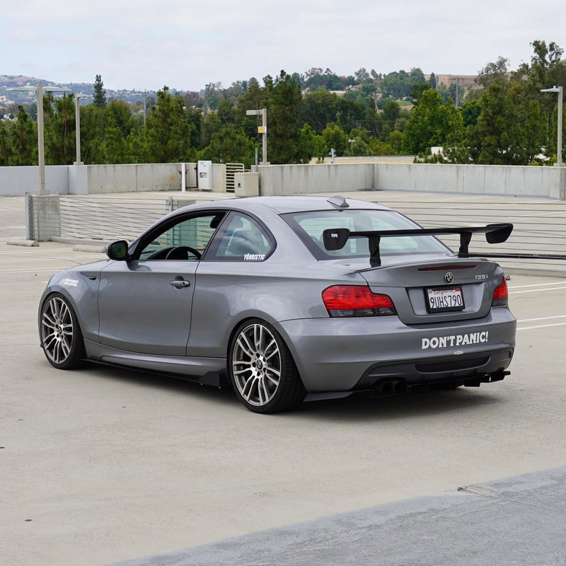 Load image into Gallery viewer, BMW 128i / 135i (2007-2013) E82 Aluminum Side Skirt Extensions V1 &amp; V2 - FSPE
