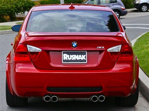 BMW E90 3 - Series Sedan (2006 - 2011) - ABS Trunk Lip Spoiler - FSPE