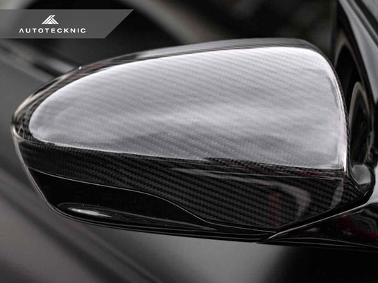 BMW F06/ F12/ F13 M6 - Replacement Version II Dry Carbon Mirror Covers - FSPE
