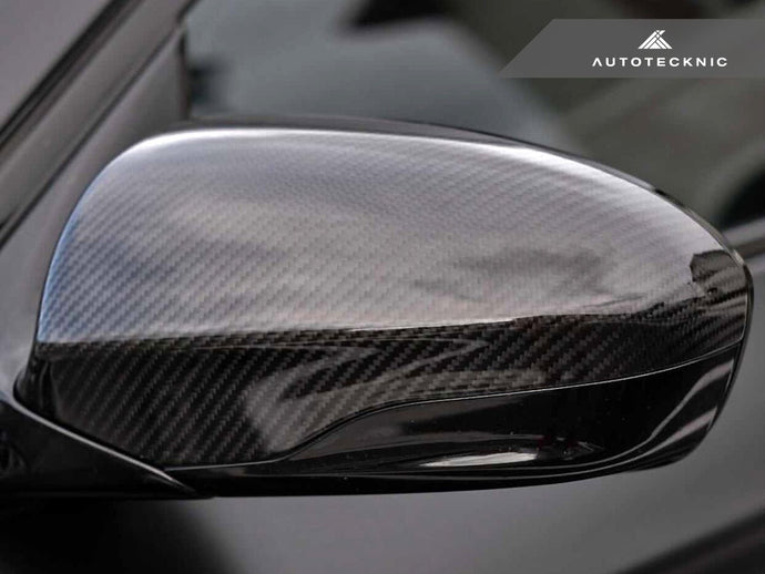 BMW F06/ F12/ F13 M6 - Replacement Version II Dry Carbon Mirror Covers - FSPE