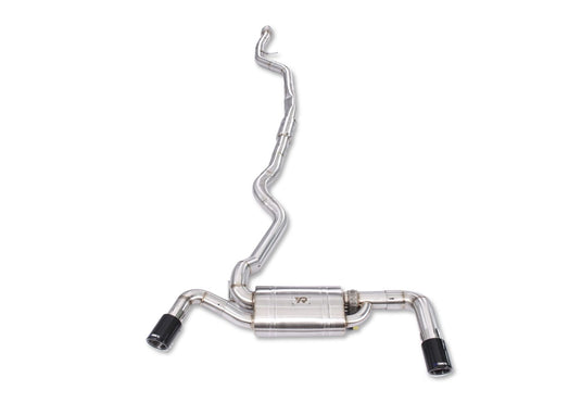 BMW F39 X2 M35i Valved Cat - Back Exhaust - FSPE