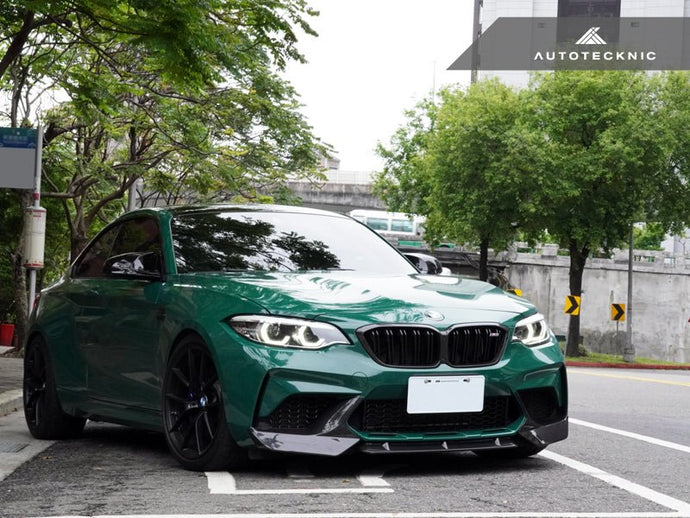 BMW F87 M2 (2016 - 2021) Dry Carbon Performante Aero Splitters - FSPE