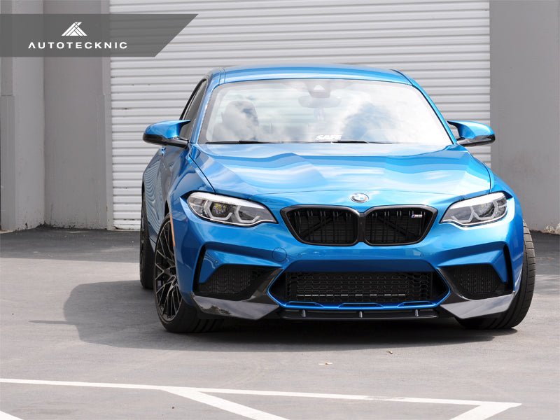 Load image into Gallery viewer, BMW F87 M2 (2016 - 2021) Dry Carbon Performante Aero Splitters - FSPE
