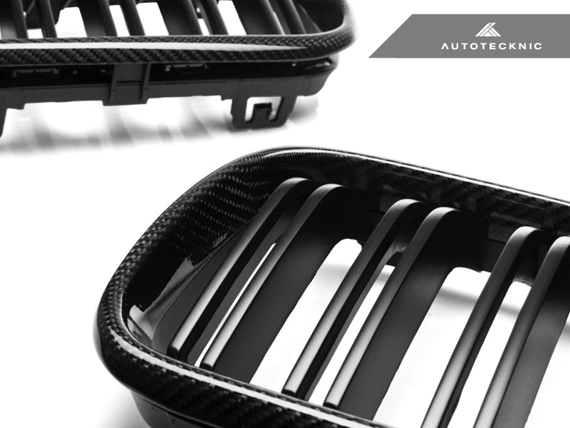 Load image into Gallery viewer, BMW F87 M2 | F22 2 - Series - Dual - Slats Carbon Fiber Front Grille Set - FSPE
