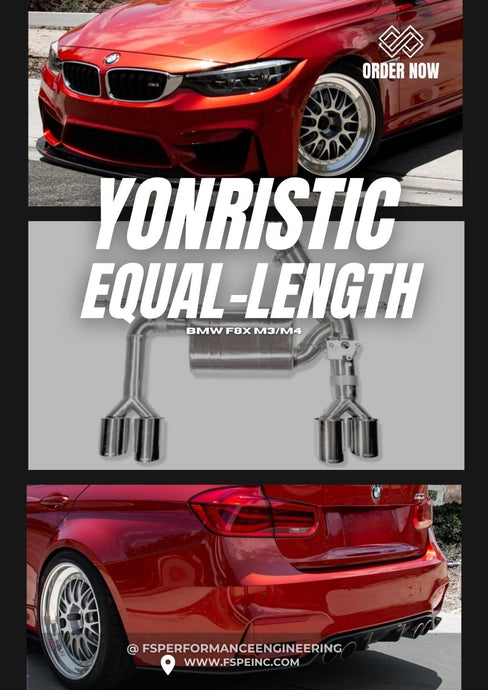 BMW F8X M3/M4 Equal - Length Exhaust System - FSPE
