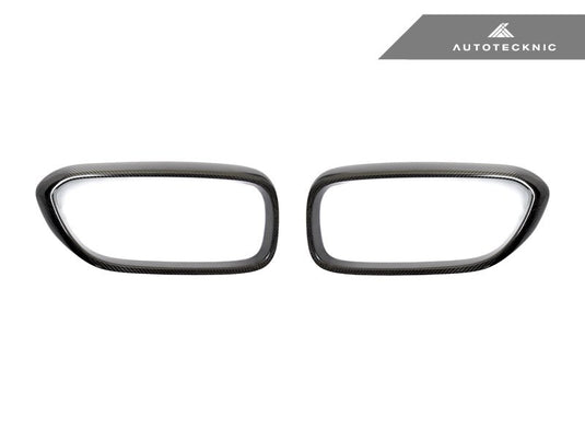 BMW F90 M5 - Carbon Fiber Front Grille Surround Set - FSPE