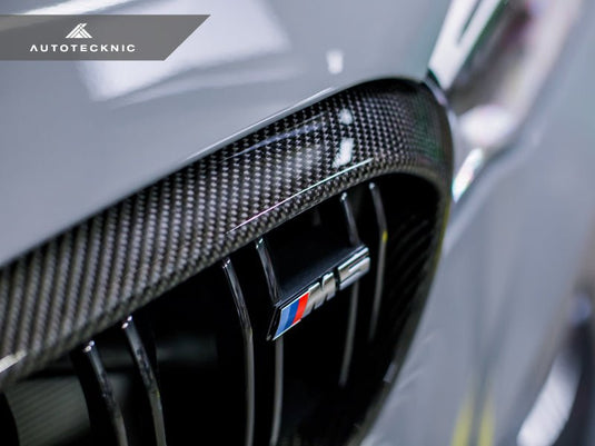 BMW F90 M5 - Carbon Fiber Front Grille Surround Set - FSPE