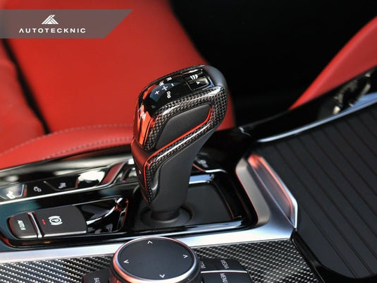 BMW F90 M5 - Carbon Fiber Gear Selector Side Covers - FSPE