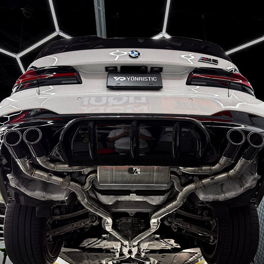 BMW F90 M5 Catback Exhaust Valved Performance Xpipe - FSPE