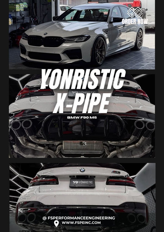 BMW F90 M5 Catback Exhaust Valved Performance Xpipe - FSPE