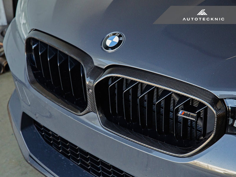 Load image into Gallery viewer, BMW F90 M5 LCI - Dry Carbon Grille Surround - FSPE
