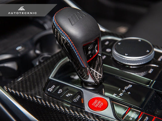 BMW F95 X5M | F96 X6M - Dry Carbon Gear Selector Cover - FSPE