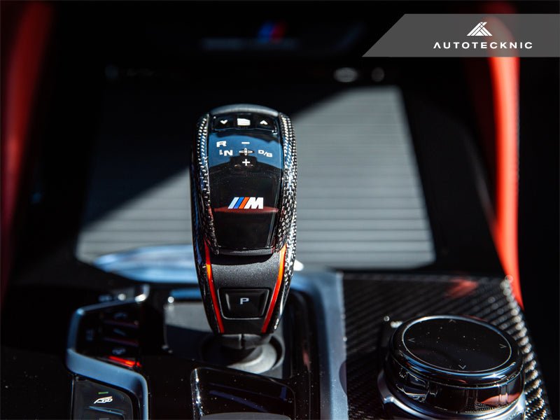 Load image into Gallery viewer, BMW F97 X3M | F98 X4M - Carbon Fiber Gear Selector Side Covers - FSPE
