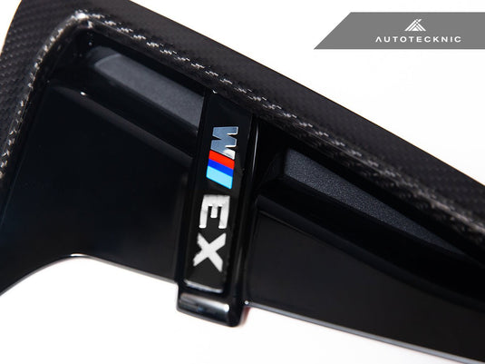 BMW F97 X3M | F98 X4M - Dry Carbon Gloss Black Fender Trim Set - FSPE
