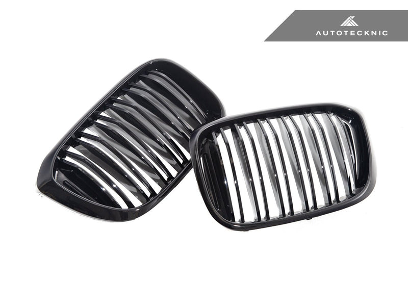 Load image into Gallery viewer, BMW G01 X3 | G02 X4 Pre - LCI - Dual - Slats Gloss Black Front Grille Set - FSPE
