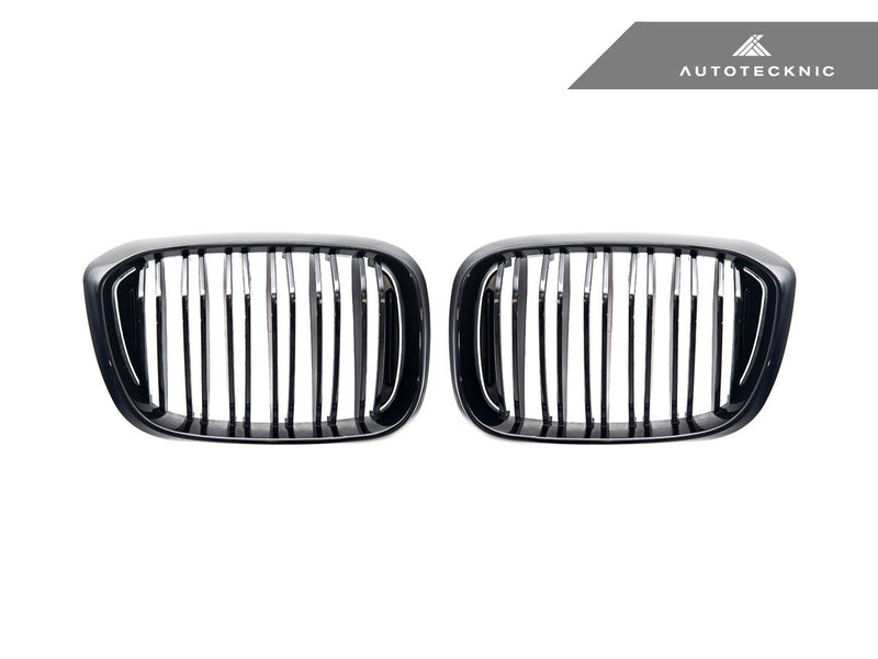 Load image into Gallery viewer, BMW G01 X3 | G02 X4 Pre - LCI - Dual - Slats Gloss Black Front Grille Set - FSPE
