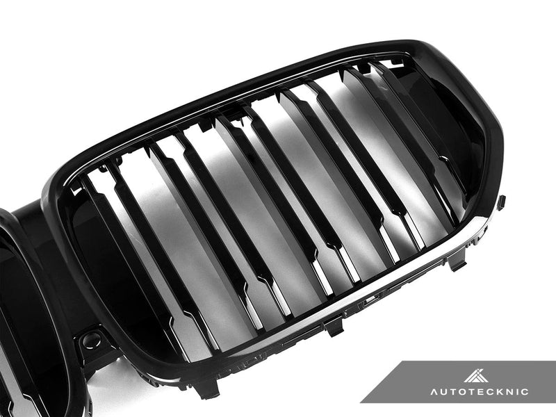 Load image into Gallery viewer, BMW G05 X5 LCI - Dual - Slat Gloss Black Front Grilles - FSPE
