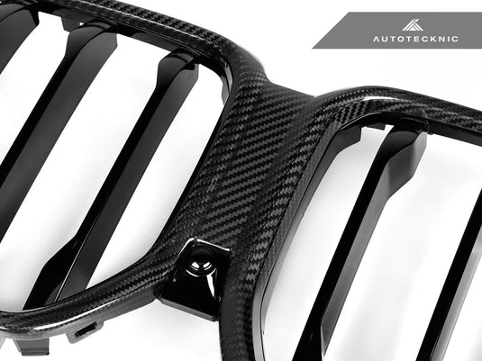 BMW G06 X6 LCI - Carbon Fiber Front Grilles - FSPE