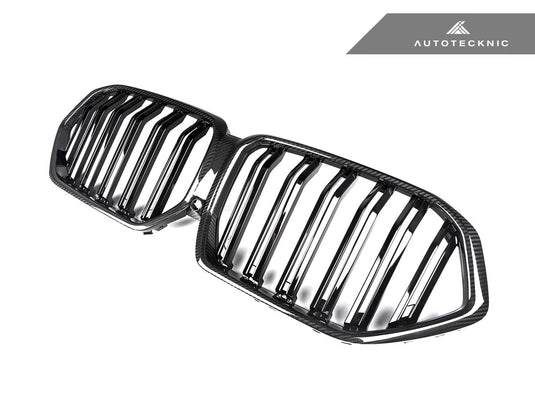 BMW G06 X6 LCI - Dual - Slat Carbon Fiber Front Grilles - FSPE