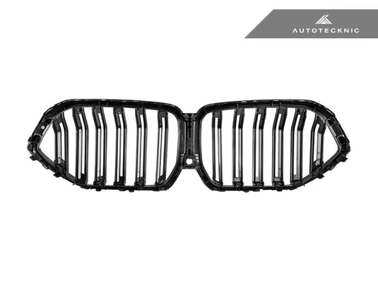 BMW G06 X6 LCI - Dual - Slat Carbon Fiber Front Grilles - FSPE